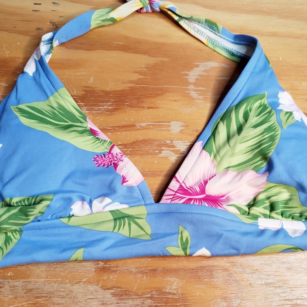 Pinup rockabilly tiki bikini top Jantsen vintage